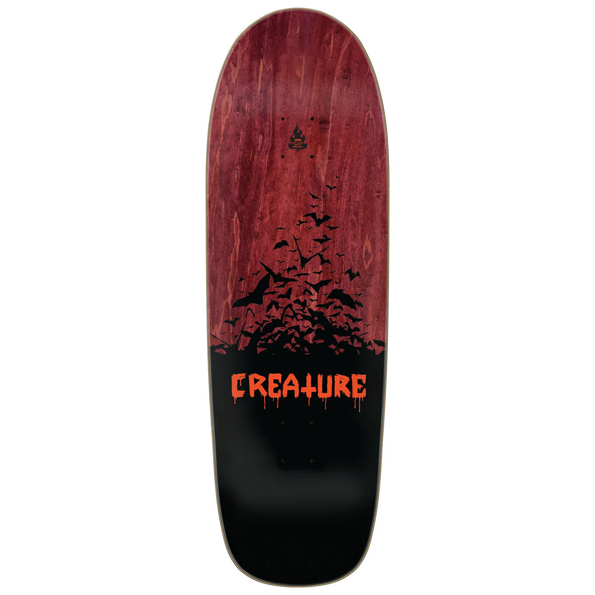 Creature Torres Skull Bat Skateboard Deck - 9.55" - Image 2