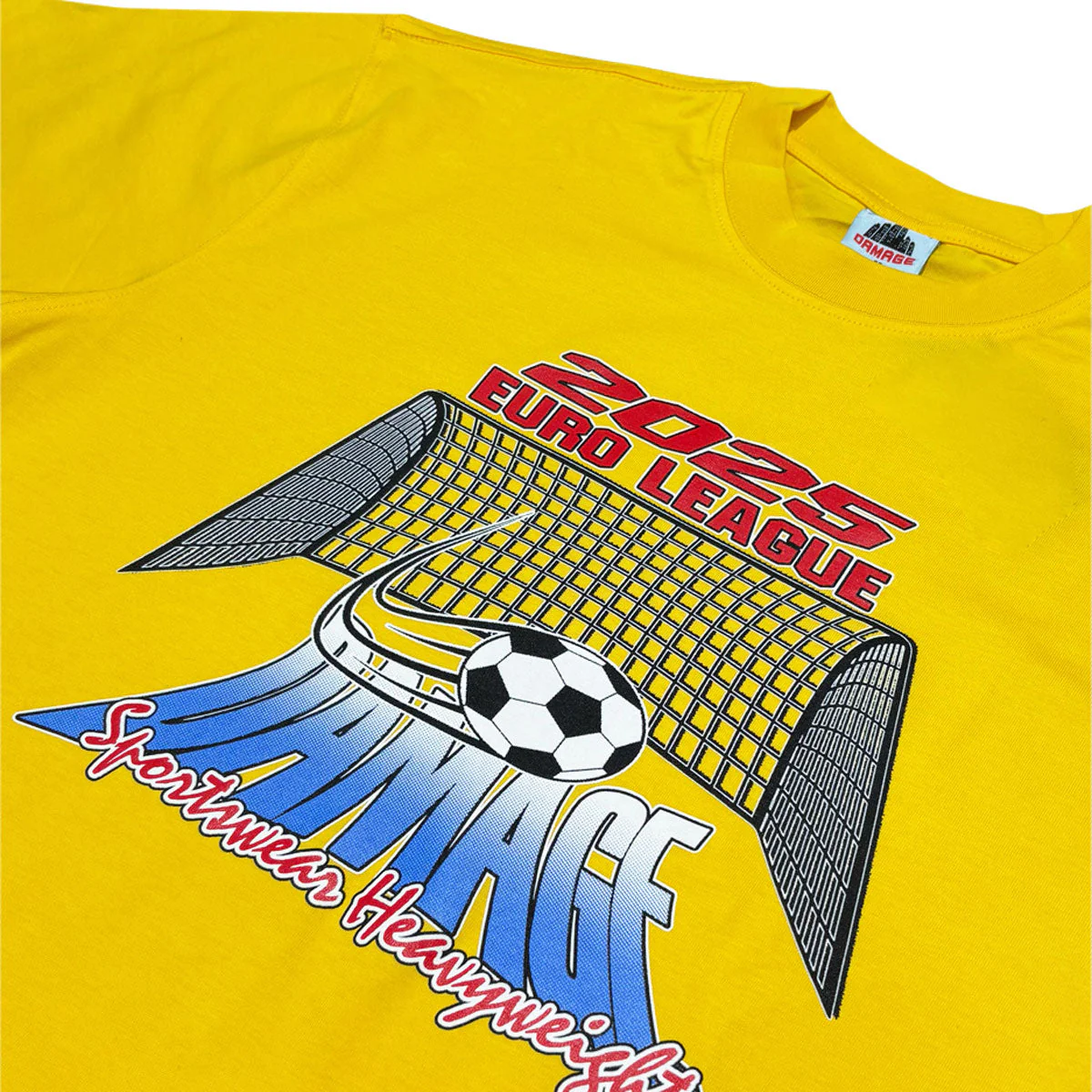 Damage Euroliga T-Shirt - Yellow - Image 2