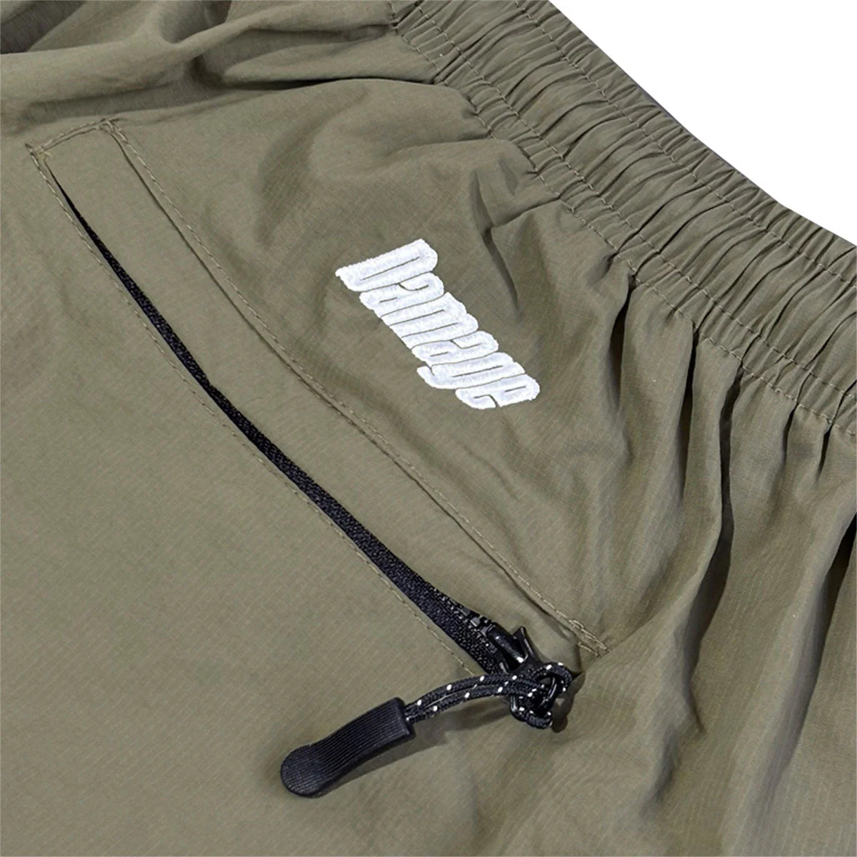Damage Tundra Track Pants - Military Green - Image 4