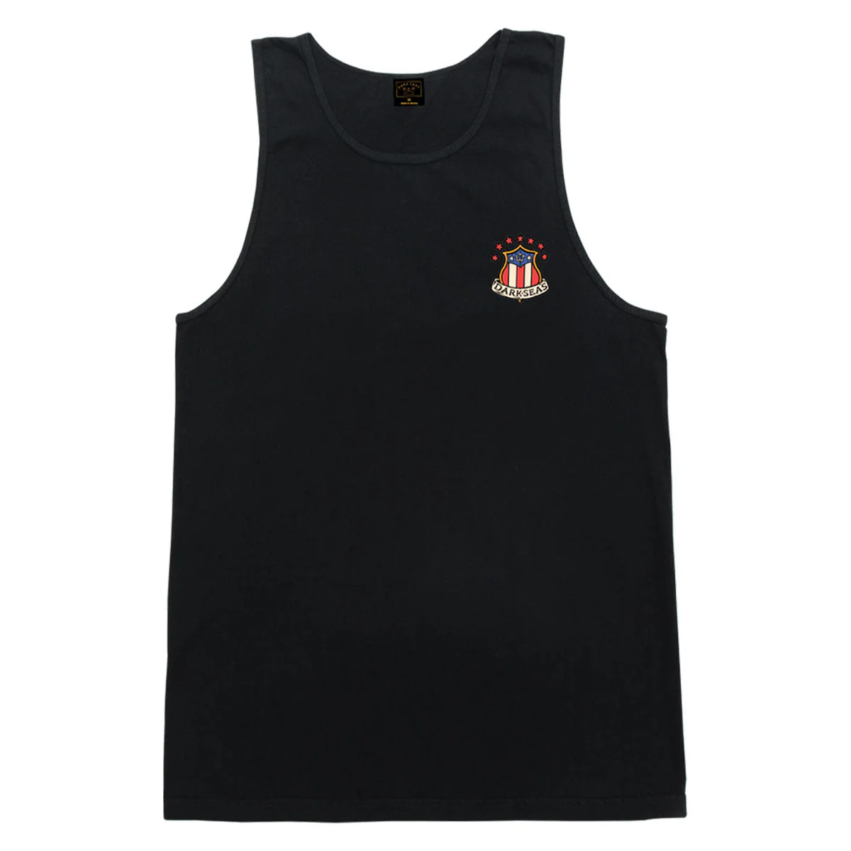 Dark Seas Land Of The Free Stock Tank Top - Black - Image 2