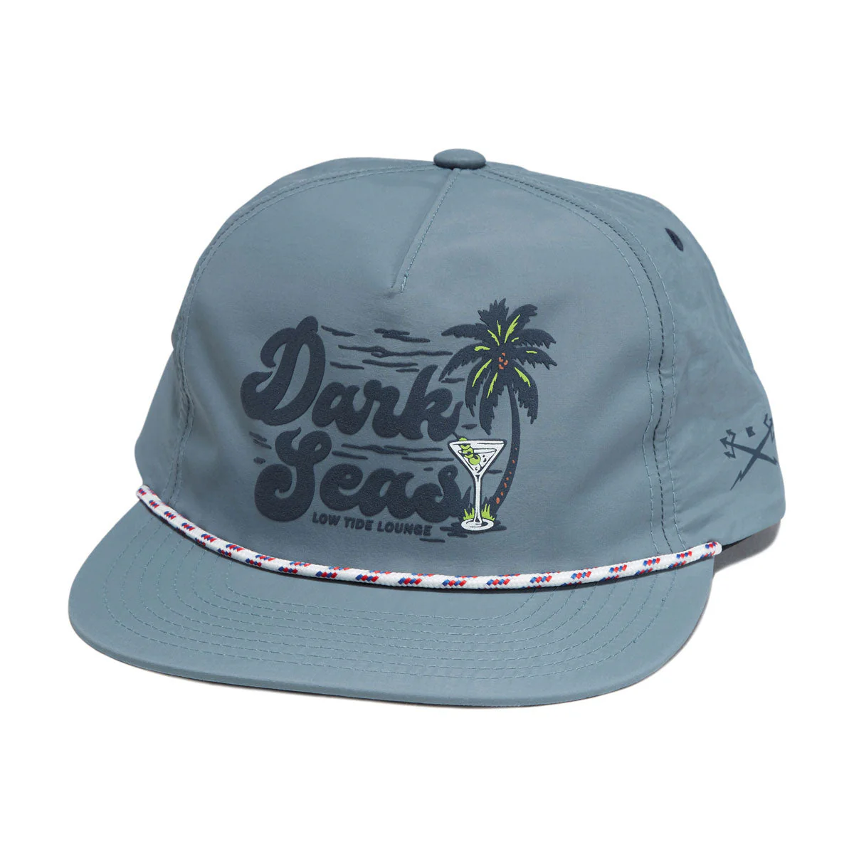 Dark Seas Tiki Time Hat - Light Blue