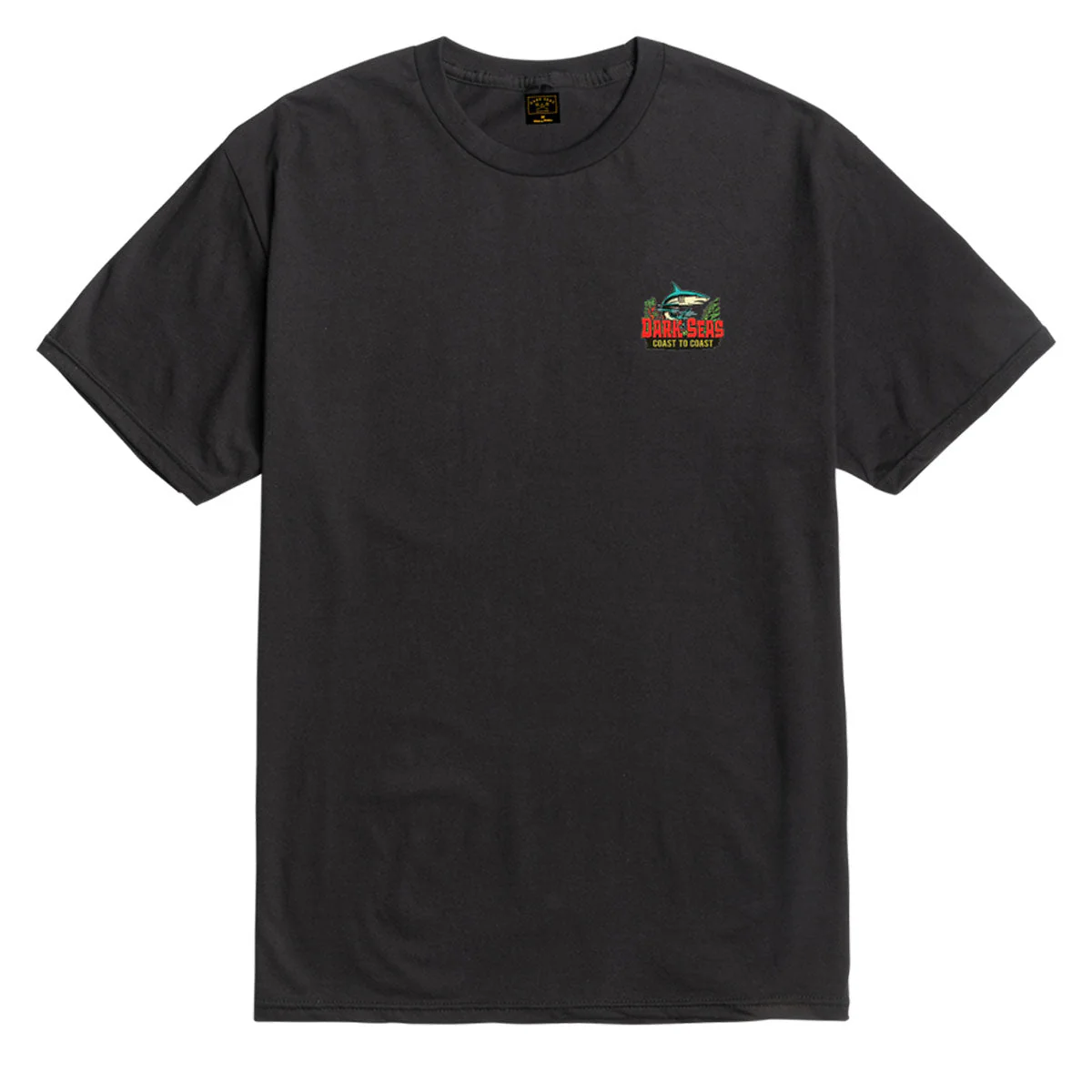 Dark Seas Water Decal Premium T-Shirt - Black - Image 2