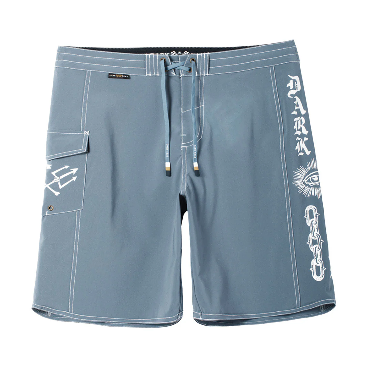 Dark Seas Windward Boardshorts - Storm