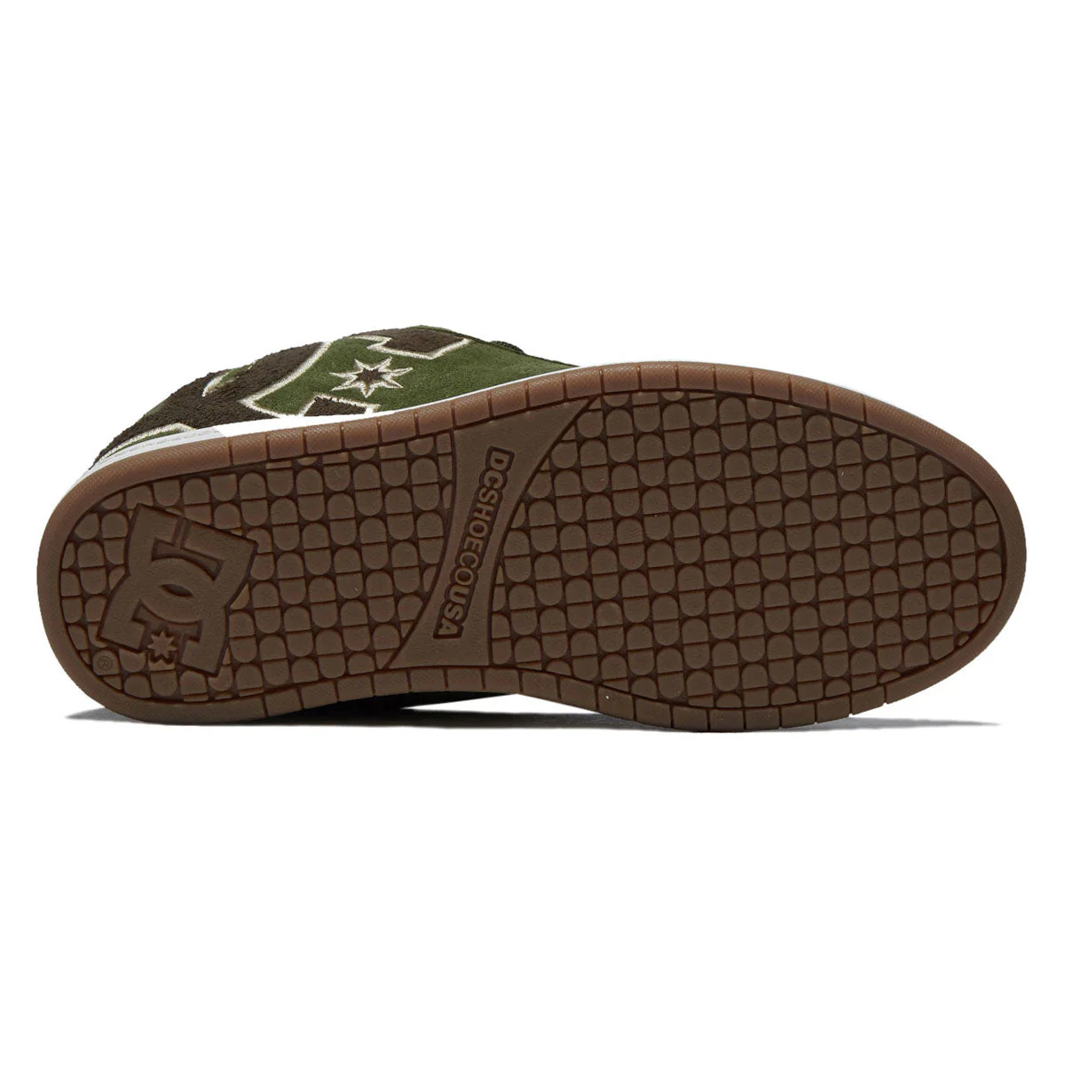 DC Court Graffik SE Shoes - Olive/Dark Green - Image 4
