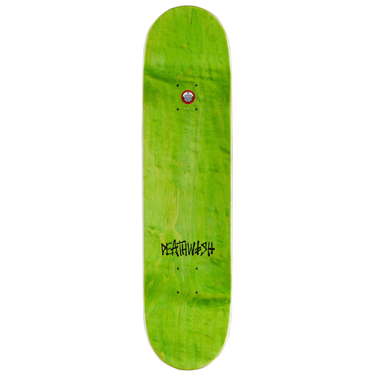 Deathwish Deathspray Skateboard Deck - Black/White - 7.90" - Image 2