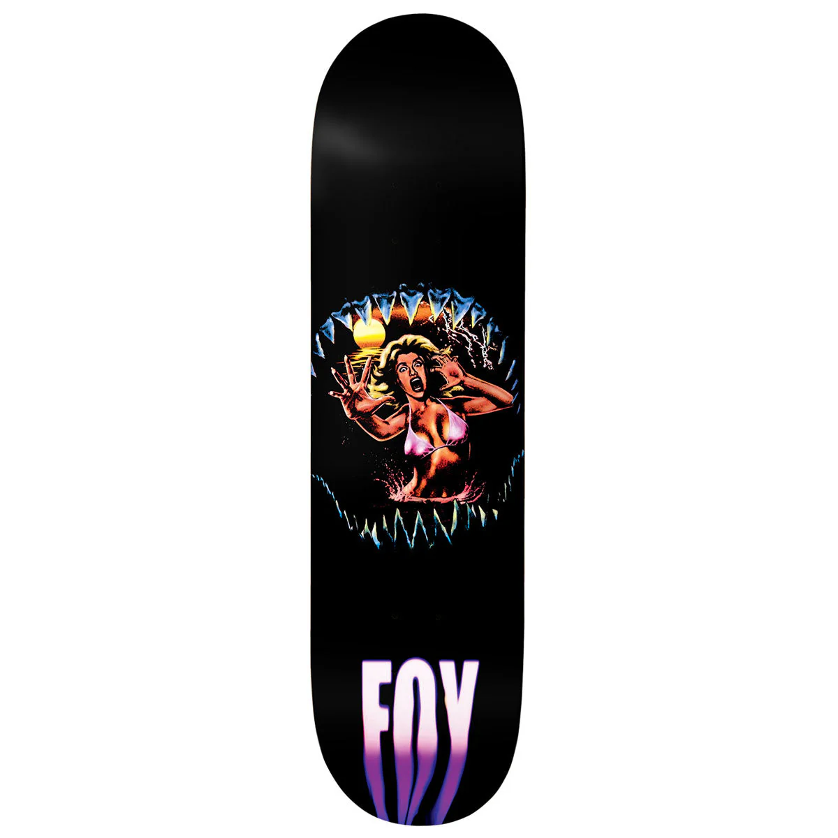 Deathwish Jamie Foy Jaws Skateboard Deck - 8.38"