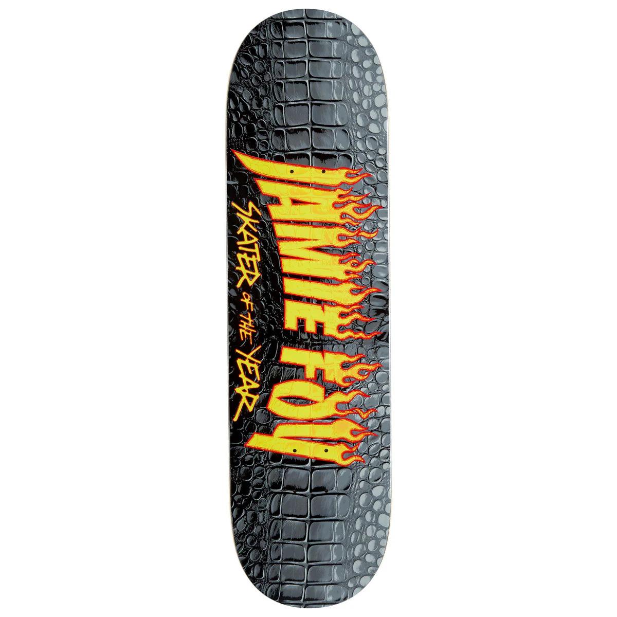 Deathwish Jamie Foy SOTY 2024 Skateboard Deck - Black - 8.50"