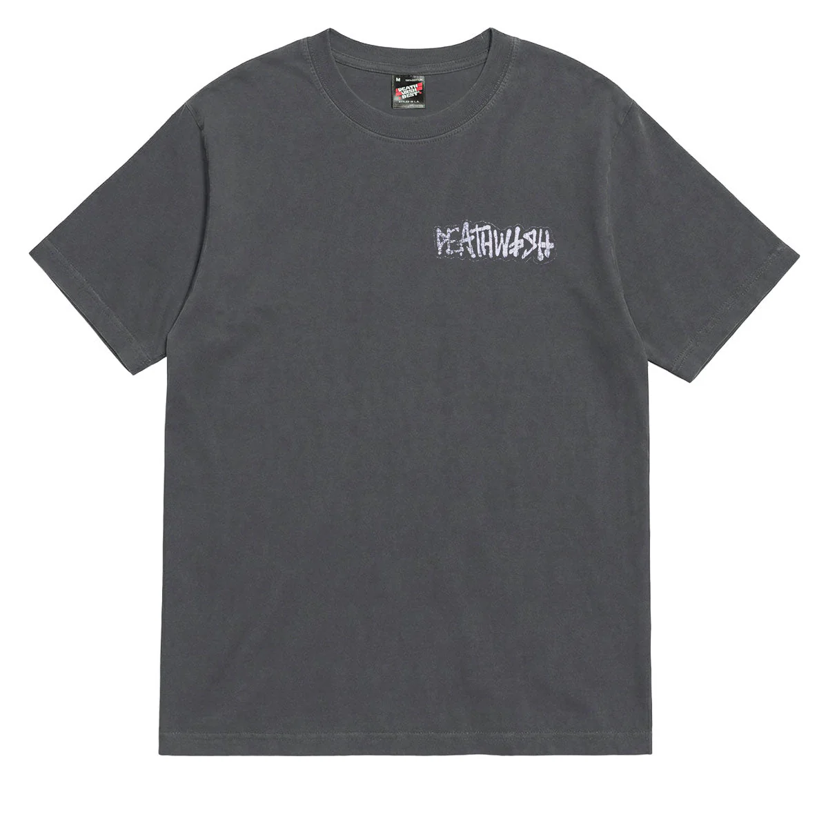 Deathwish Samborgini Reaper Garment Dyed T-Shirt - Black - Image 2