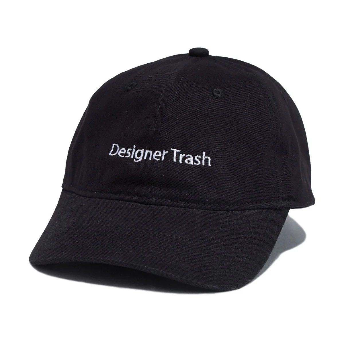 Designer Trash Dad Hat - Black
