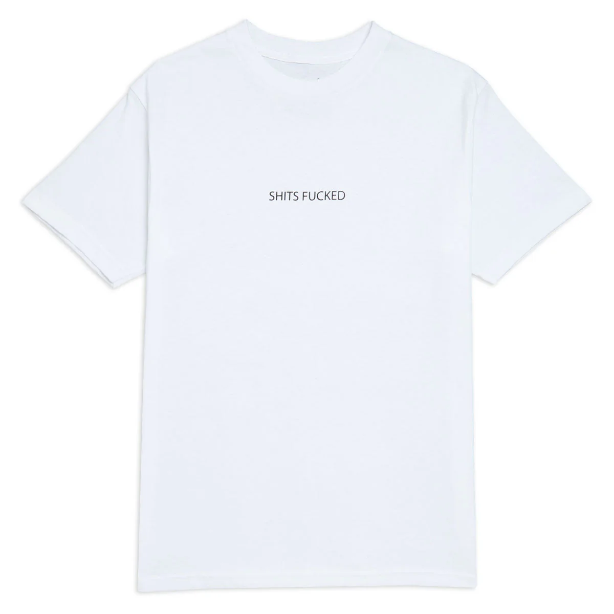 Designer Trash Shits Fucked T-Shirt - White