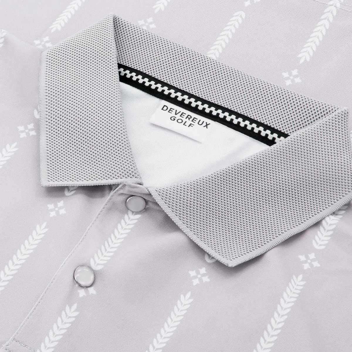 Devereux Café Polo Shirt - Grey - Image 3