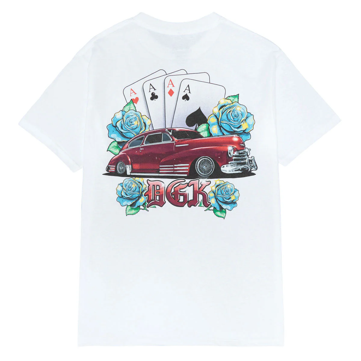 DGK Aces T-Shirt - White - Image 2