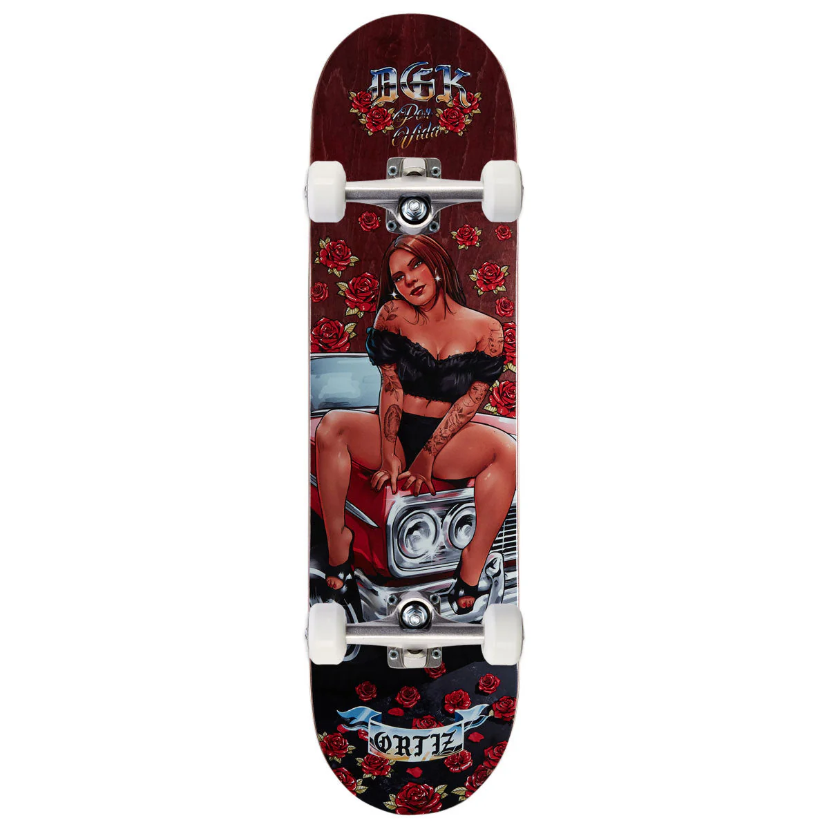 DGK Around The Way Ortiz Skateboard Complete - 8.10"