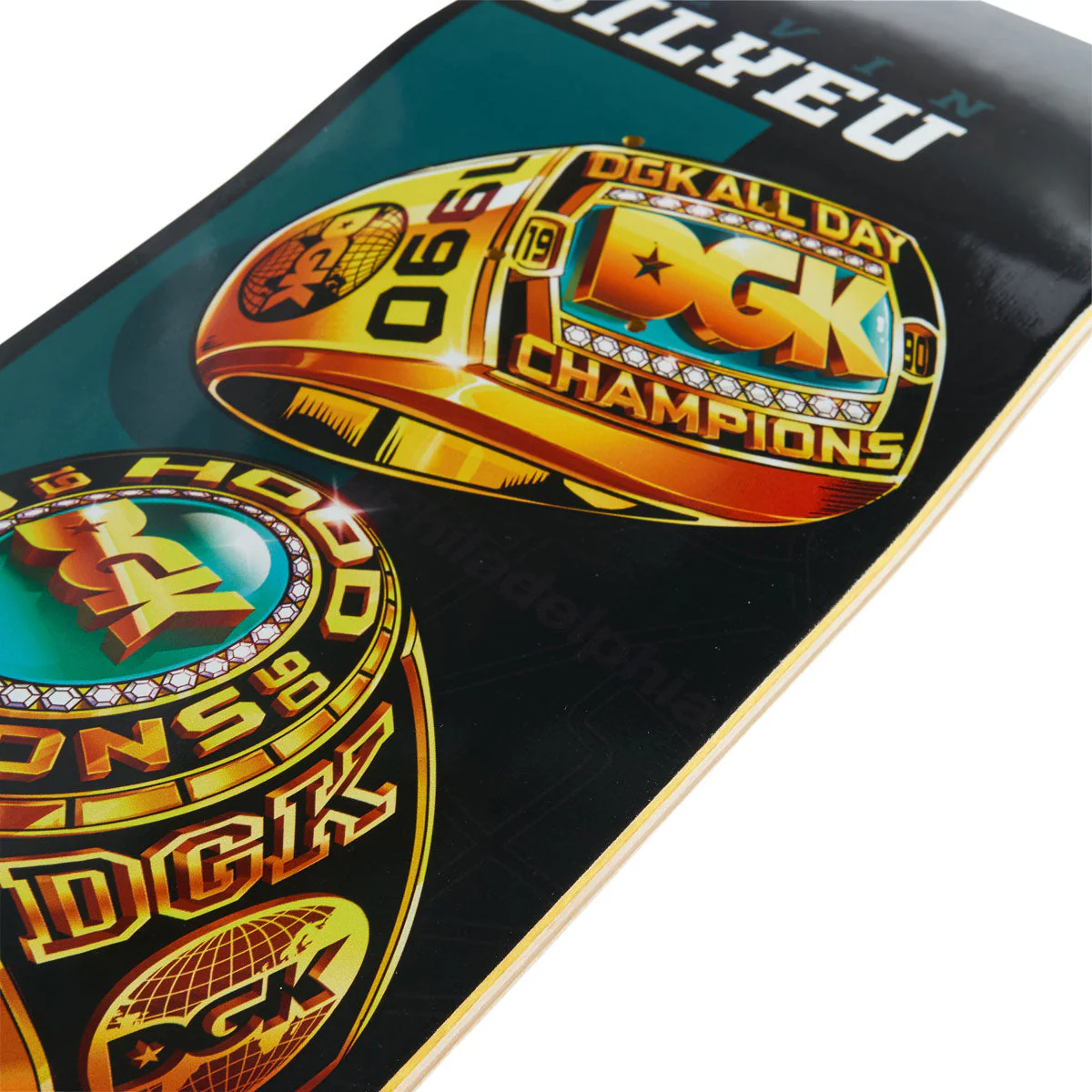 DGK Back 2 Back Bilyeu Skateboard Deck - 8.06" - Image 4