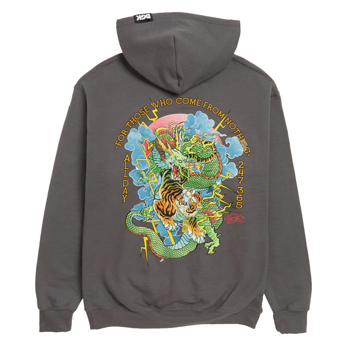 DGK Battle Hoodie - Charcoal