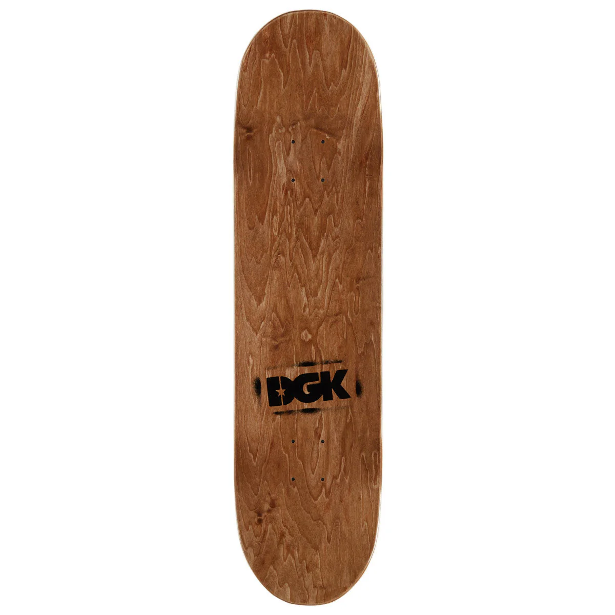 DGK Cold Pressed Boo Skateboard Deck - White - 8.25" - Image 2