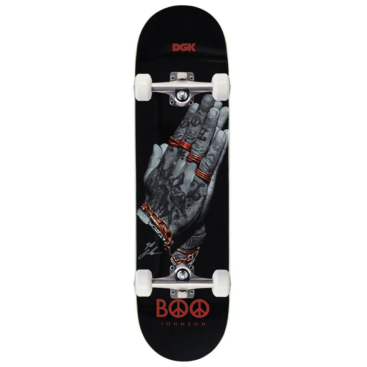 DGK Desert Prayer Boo Skateboard Complete - 8.25"