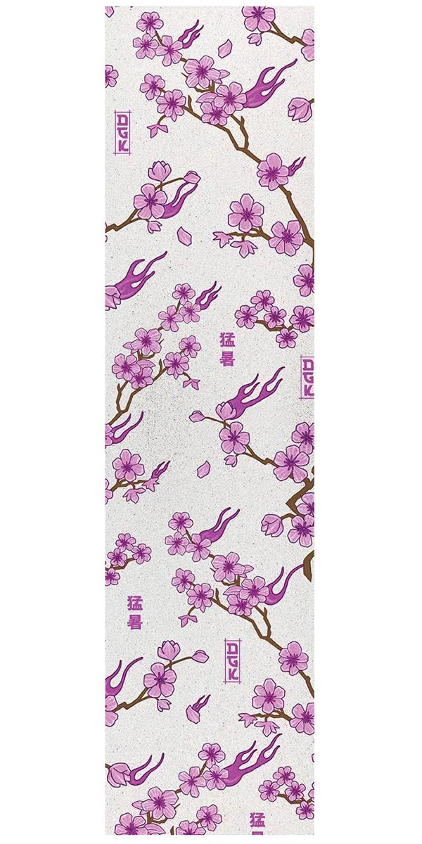 DGK Fire Blossom Grip tape - White