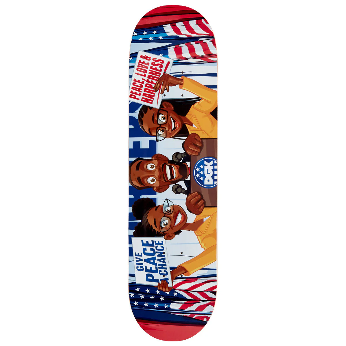 DGK Freedom The Harpers Skateboard Deck - 8.25"