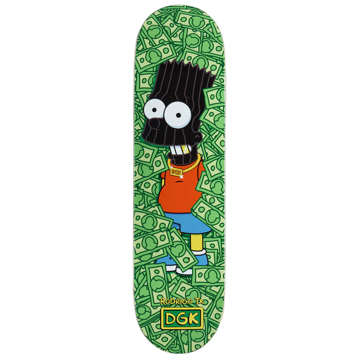 DGK Masked TX Skateboard Deck - 8.25"
