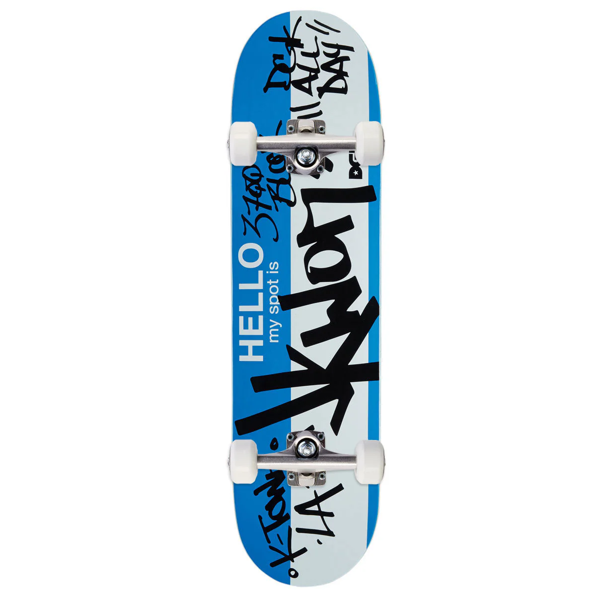 DGK My Spot Is Jkwon Skateboard Complete - Blue - 7.90"