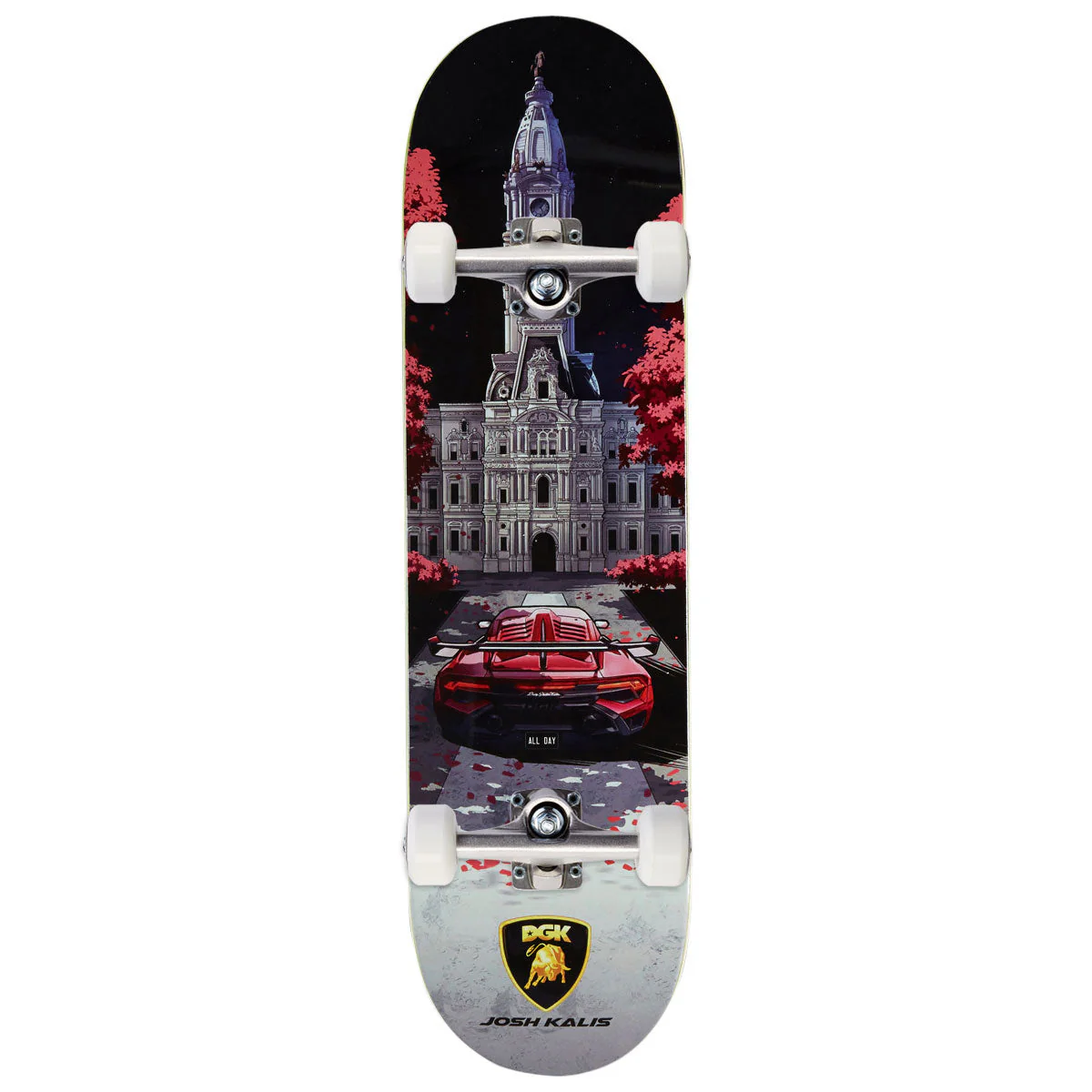 DGK Night Squad Kalis Skateboard Complete - 8.06"