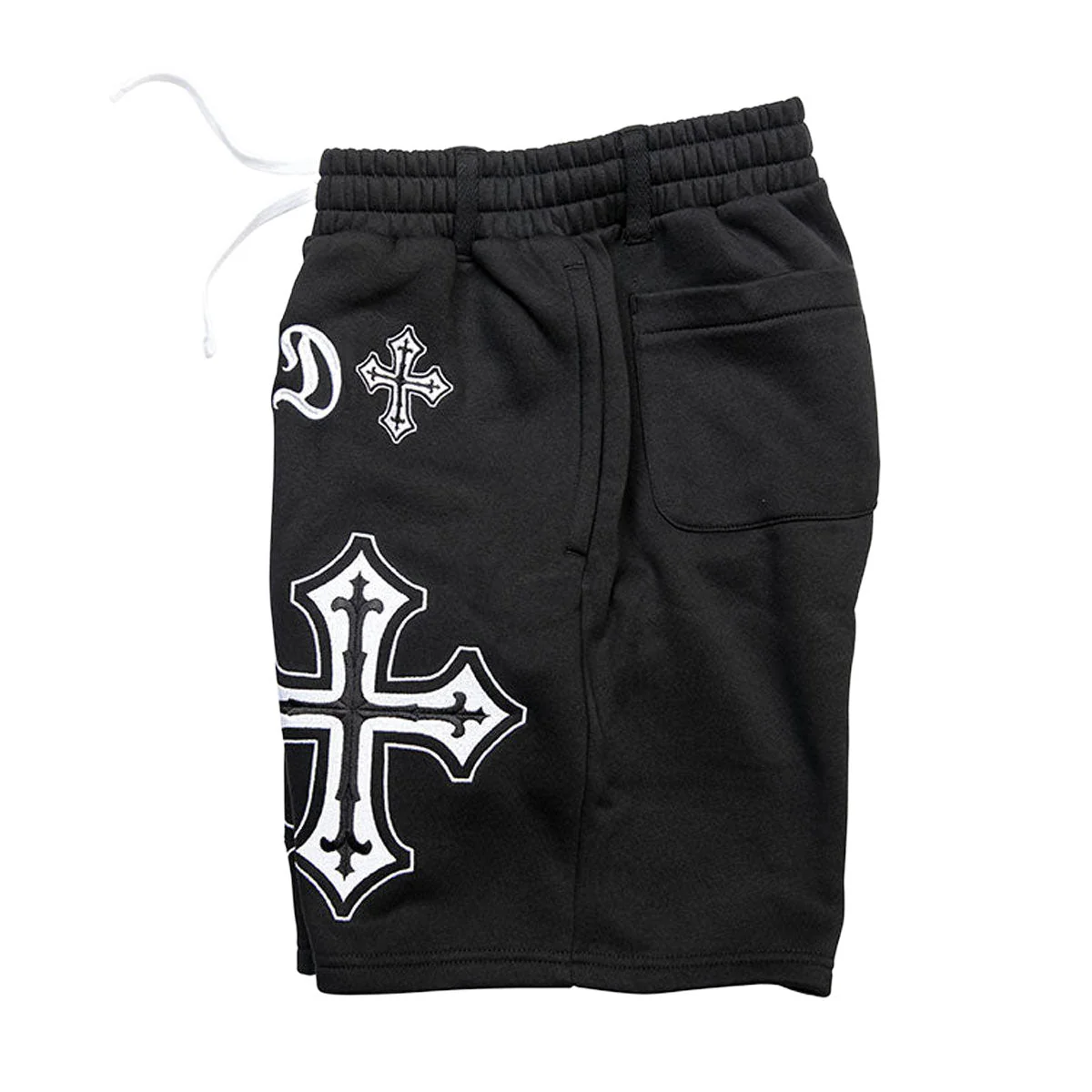 DGK Noble Fleece Shorts - Black - Image 3