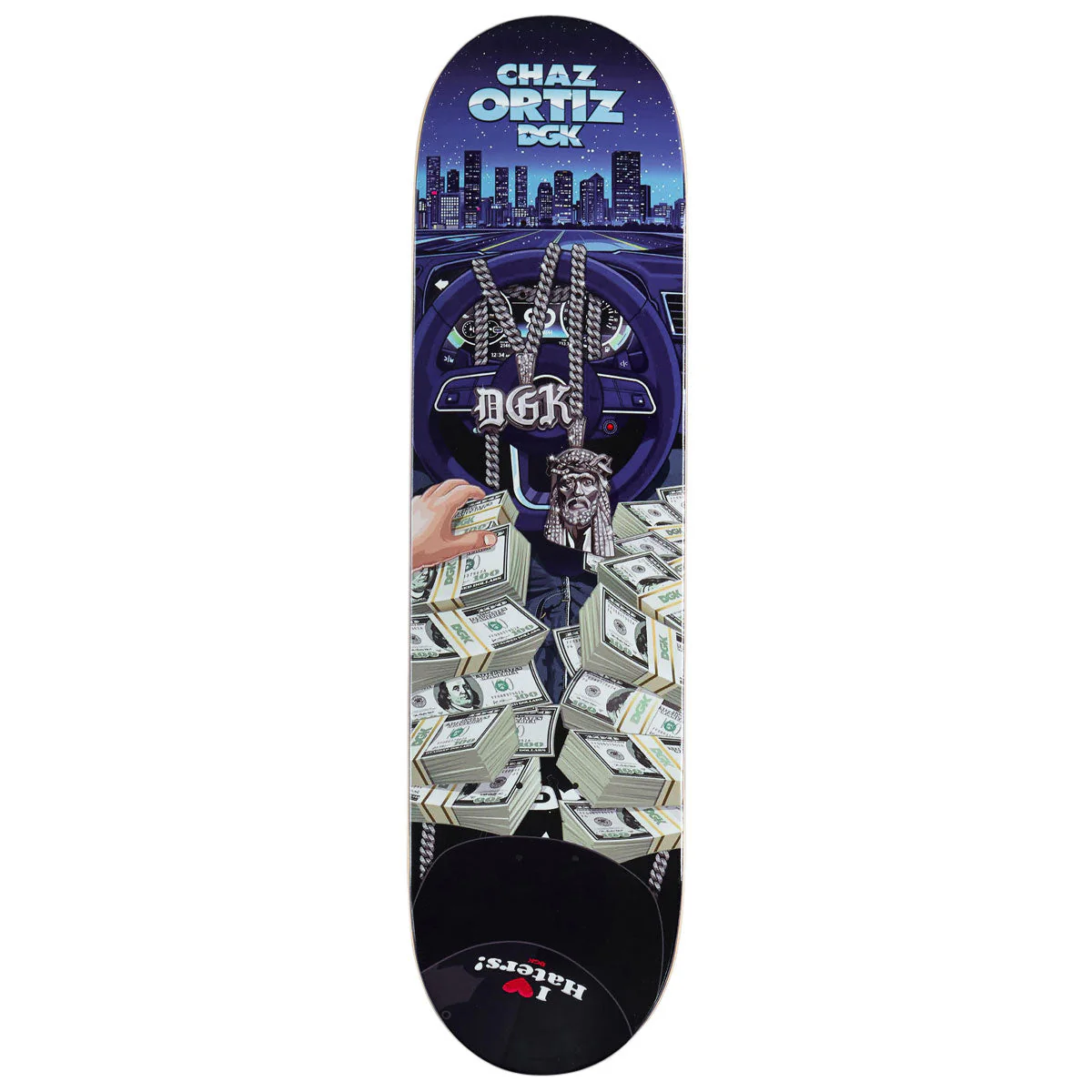 DGK POV Ortiz Skateboard Deck - 8.10"