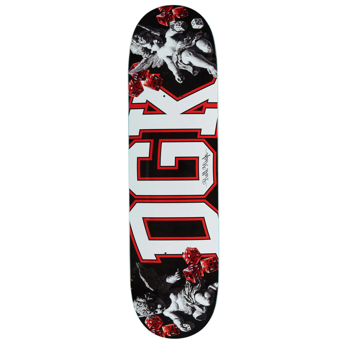 DGK Roll High Skateboard Deck - 8.38"