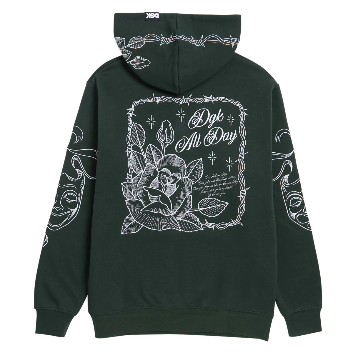 DGK Saints Hoodie - Forest Green - Image 2