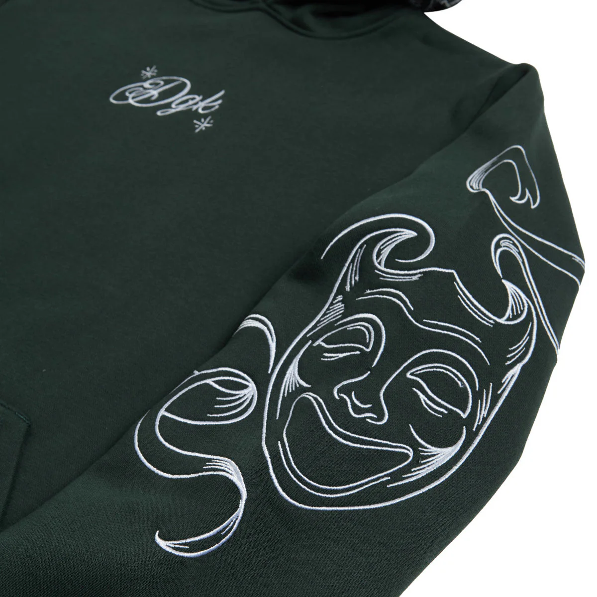 DGK Saints Hoodie - Forest Green - Image 4