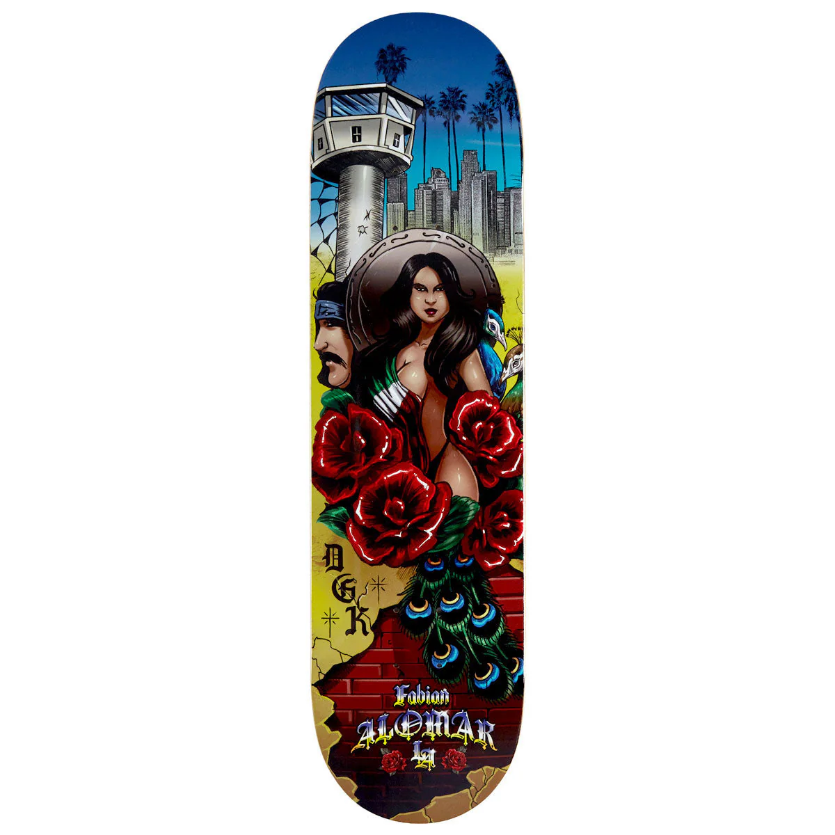 DGK Street Soldier Fabian Alomar Skateboard Deck - 8.00"
