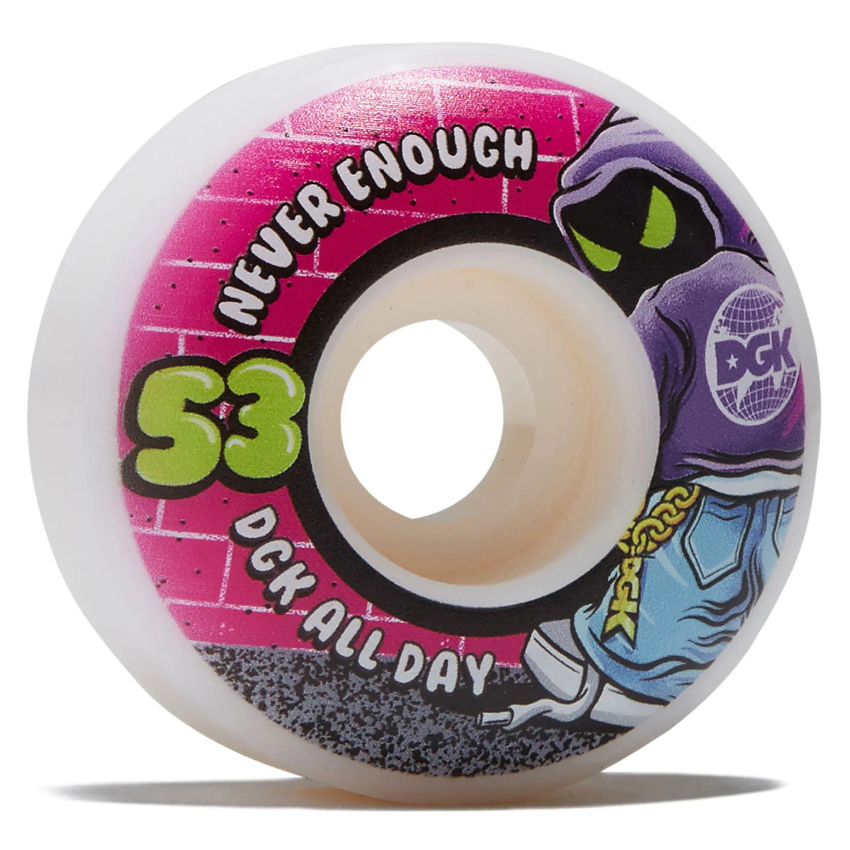 DGK Throwie 101A Skateboard Wheels - 53mm