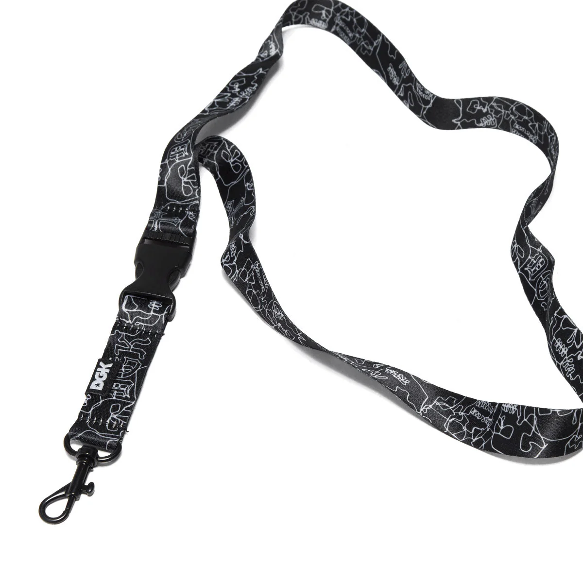 DGK Vault Lanyard - Black - Image 3