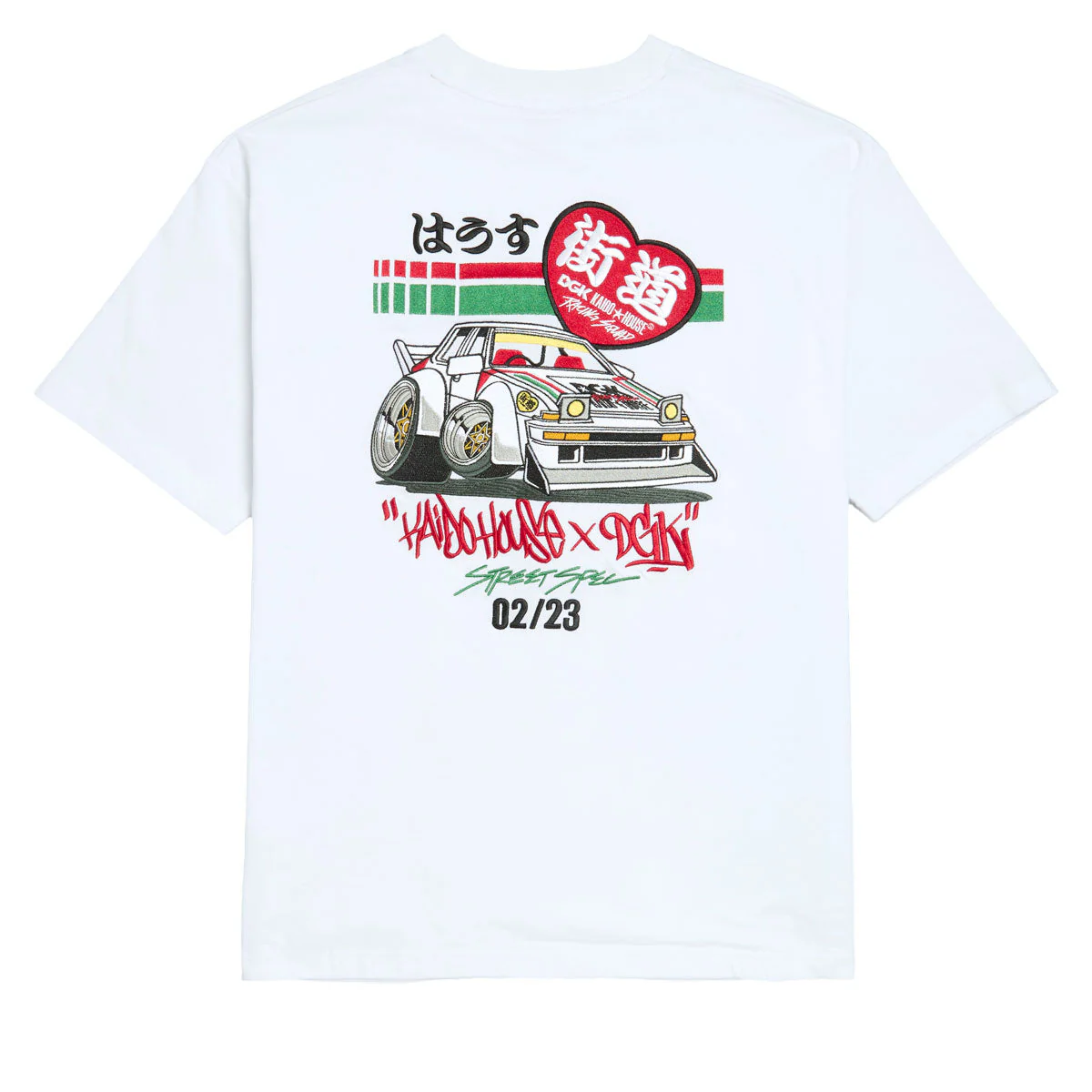 DGK x Kaido House Camber Knit T-Shirt - White - Image 2