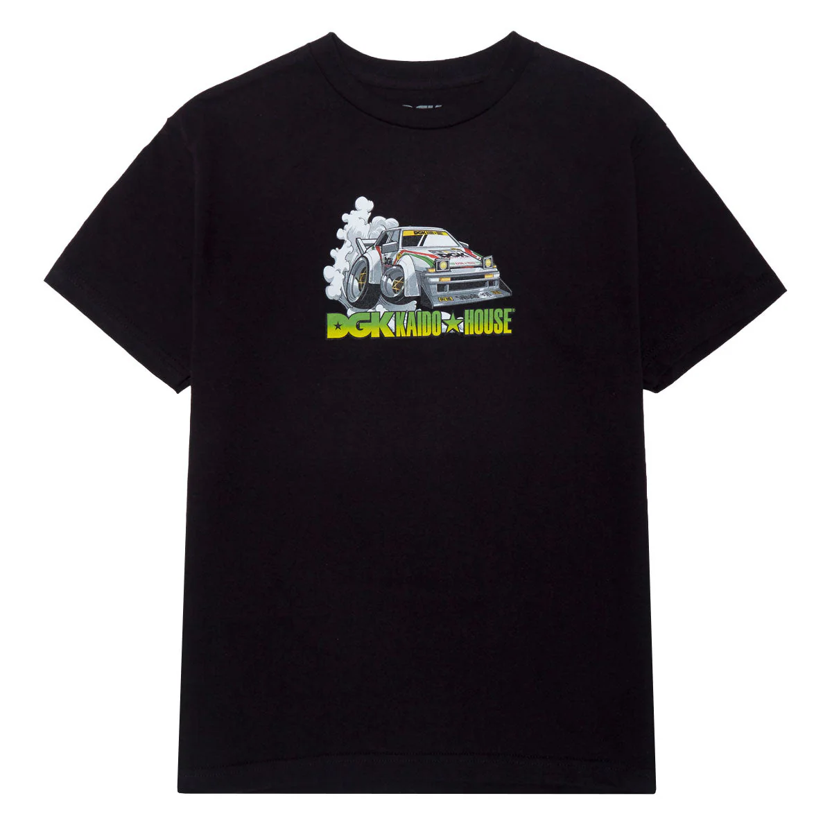 DGK x Kaido House Wide Open T-Shirt - Black