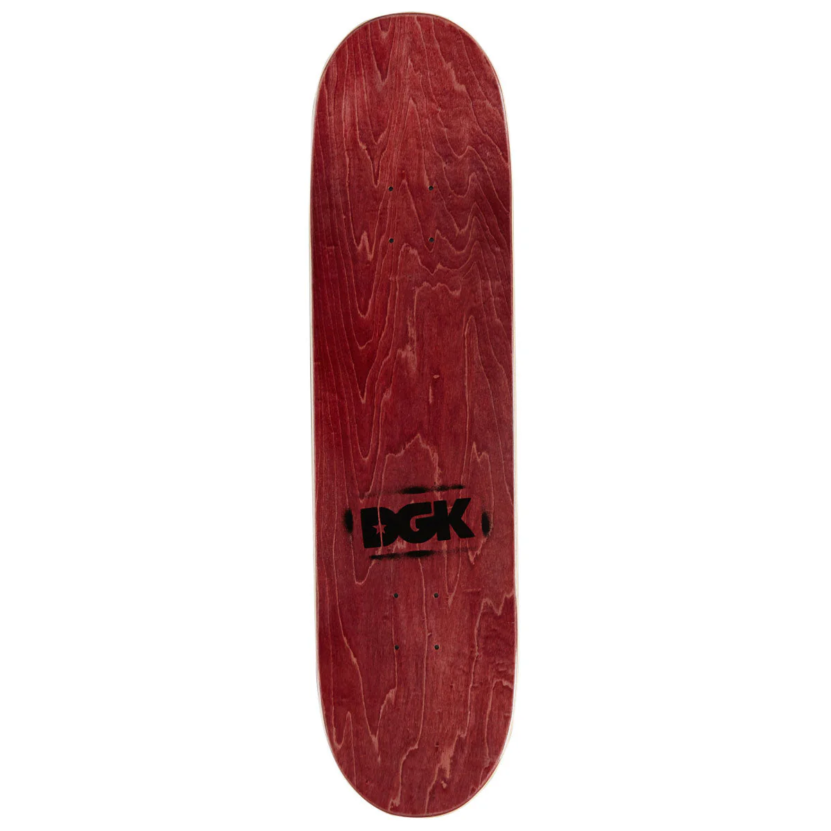 DGK x Raw Boo Skateboard Complete - Black - 8.25" - Image 2