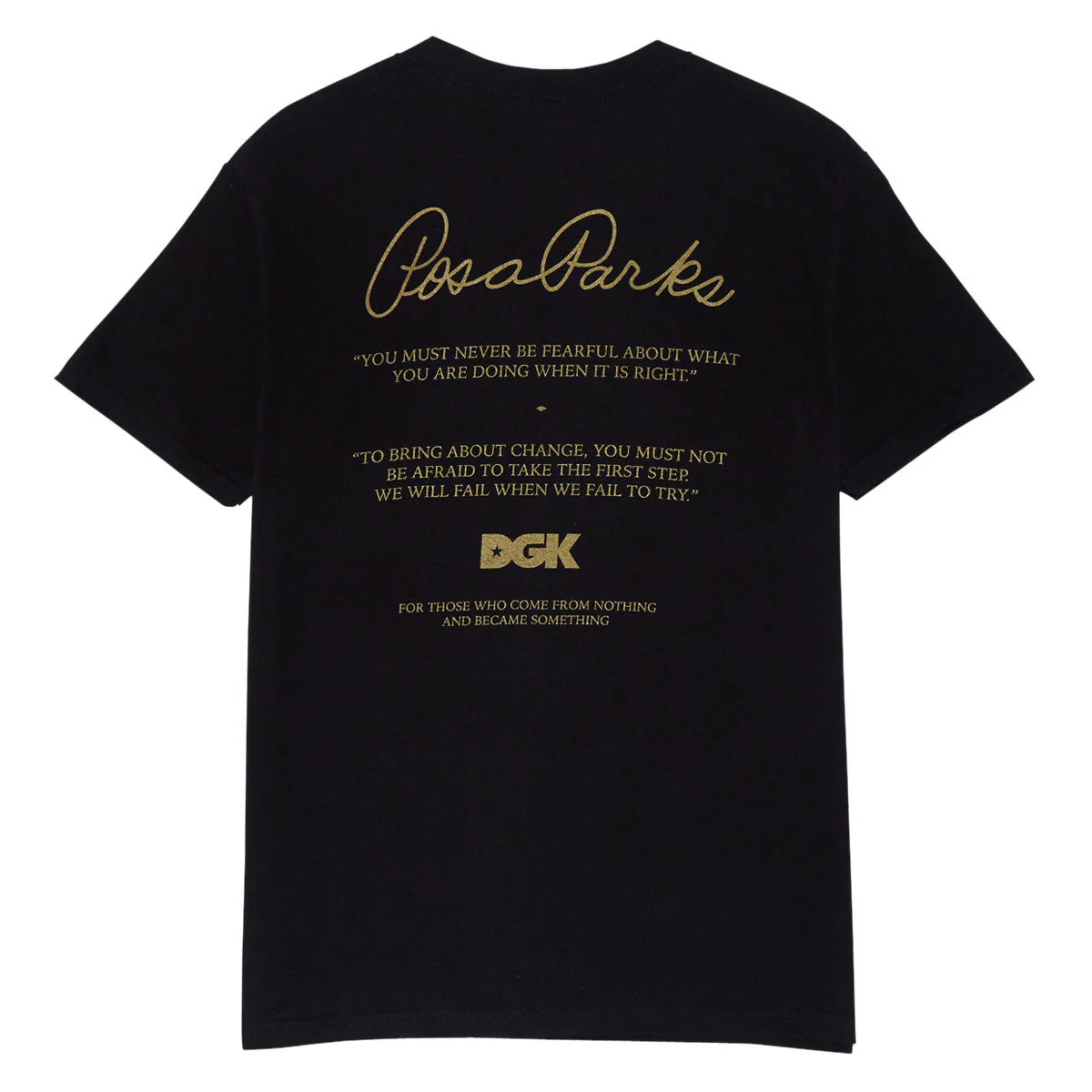DGK x Rosa Parks T-Shirt - Black - Image 2
