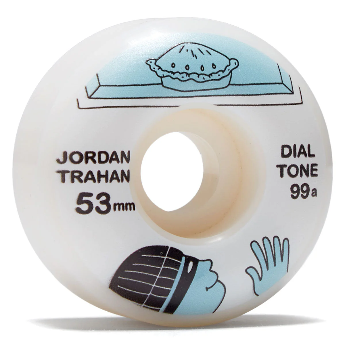 Dial Tone Jordan Trahan Pie Thief Standard 99a Skateboard Wheels - 53mm