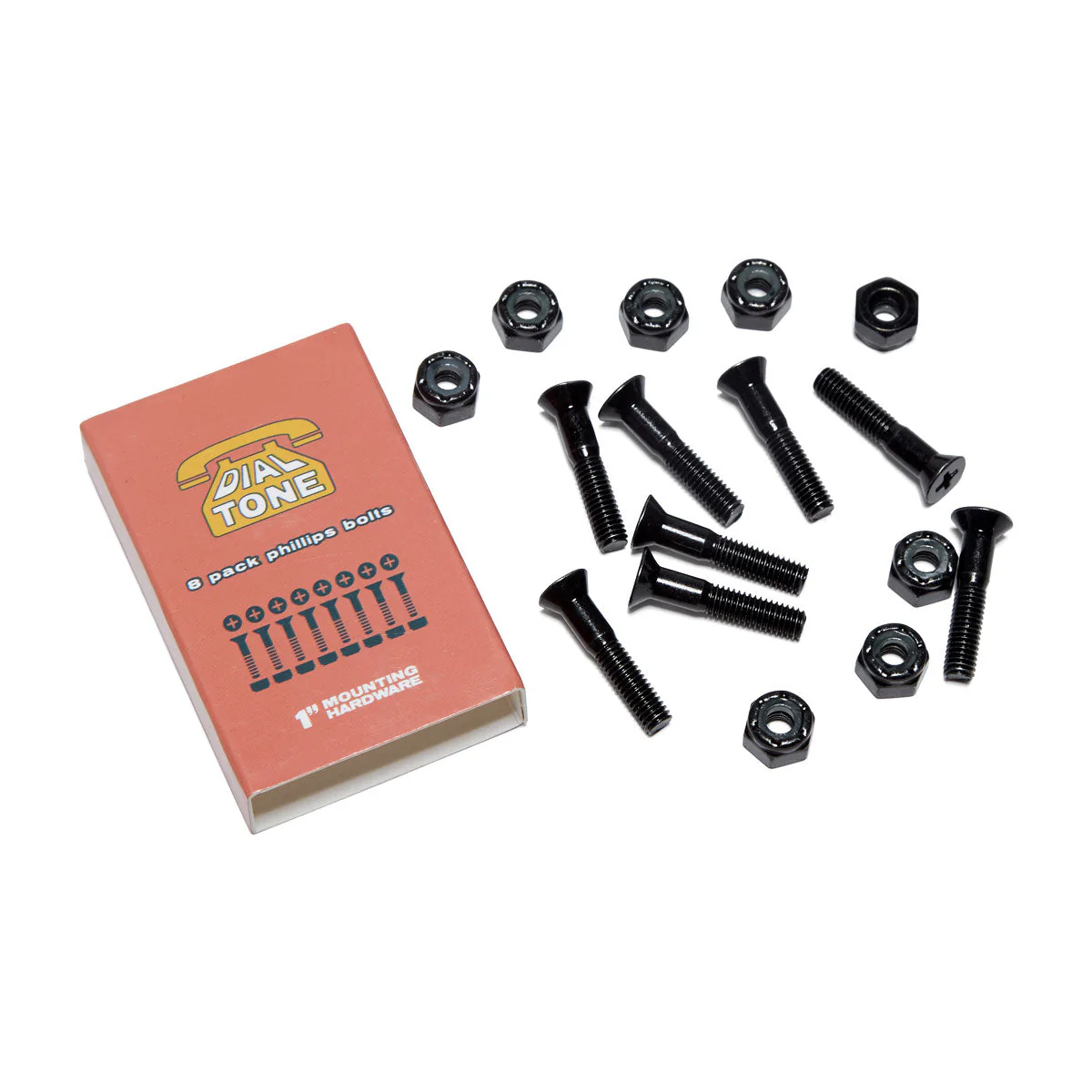 Dial Tone Matchbook Bolts Phillips Hardware - 1”