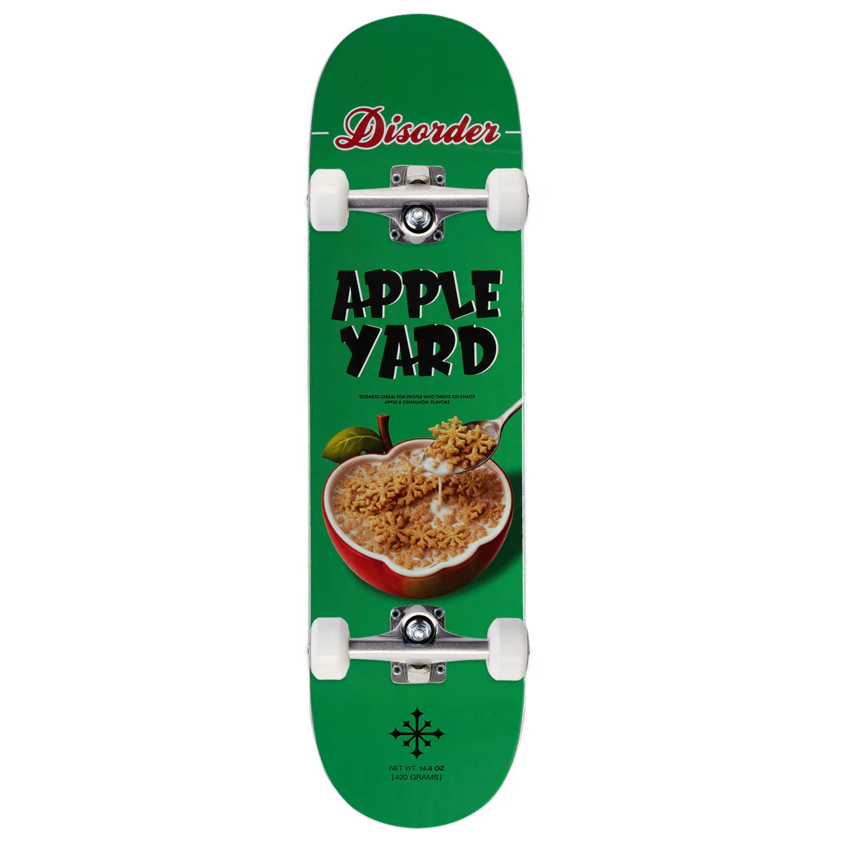Disorder Apple Jacks Mark Appleyard Skateboard Complete - Green - 8.25"