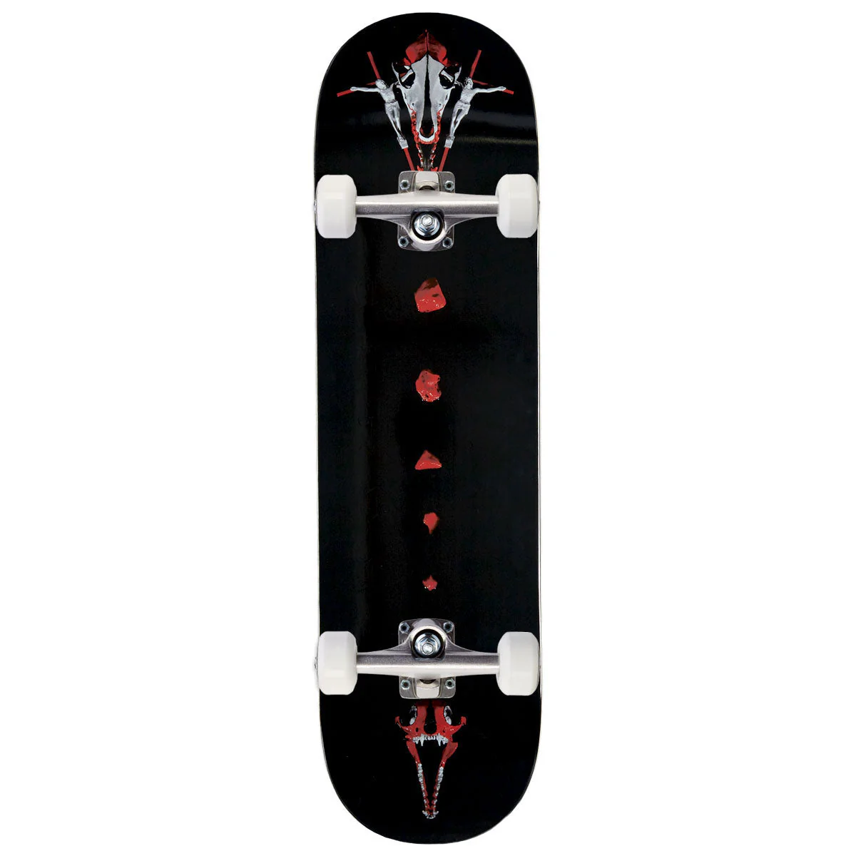 Disorder Masterpiece Clive Dixon Skateboard Complete - Black/Red - 8.50"