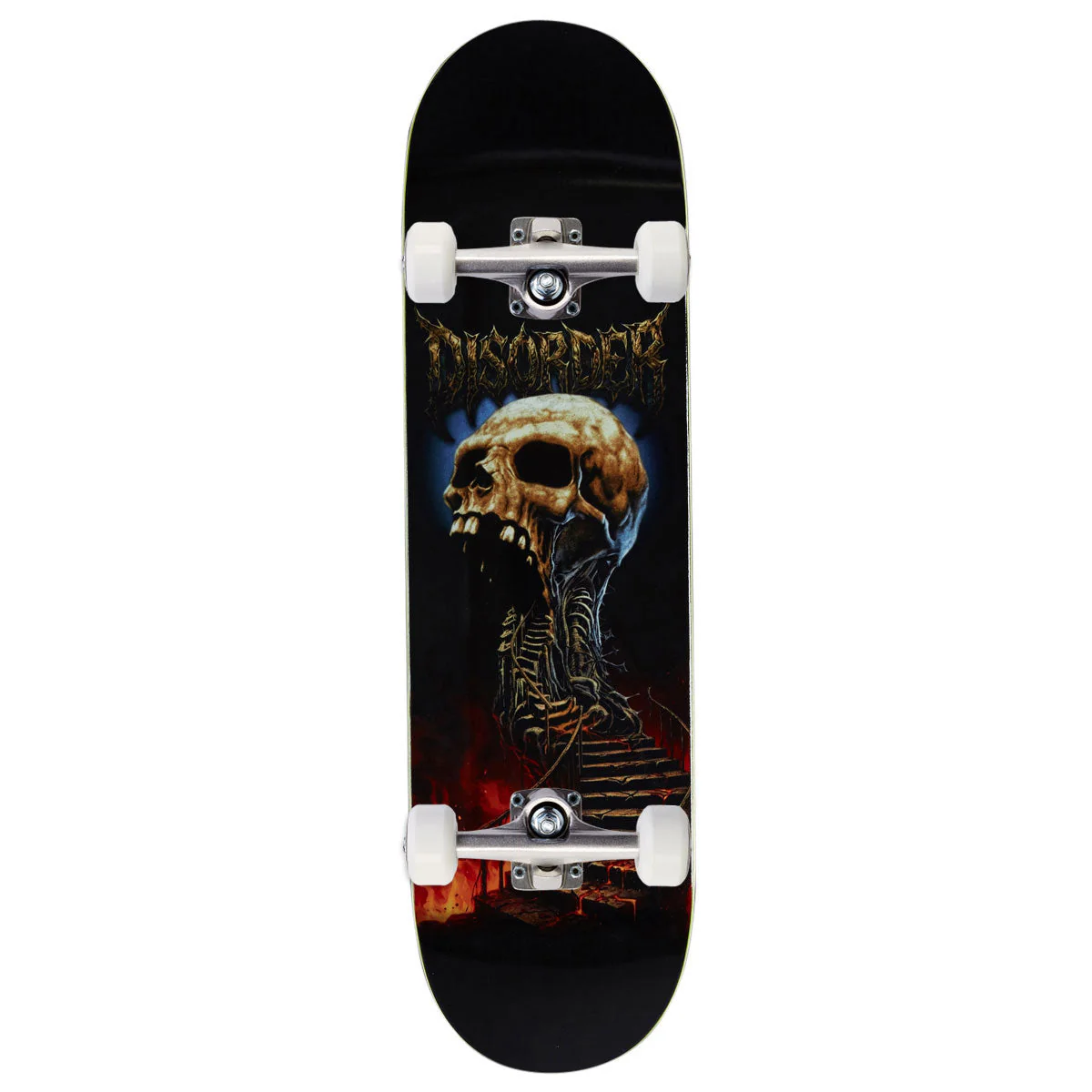 Disorder Stairway To Hell Skateboard Complete - Black - 8.38"