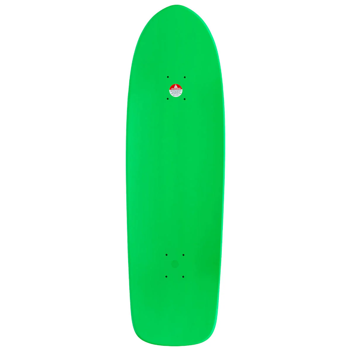 Dogtown Bigger Boy Skateboard Complete - Neon Green/Orange Cross - 9.523" - Image 2