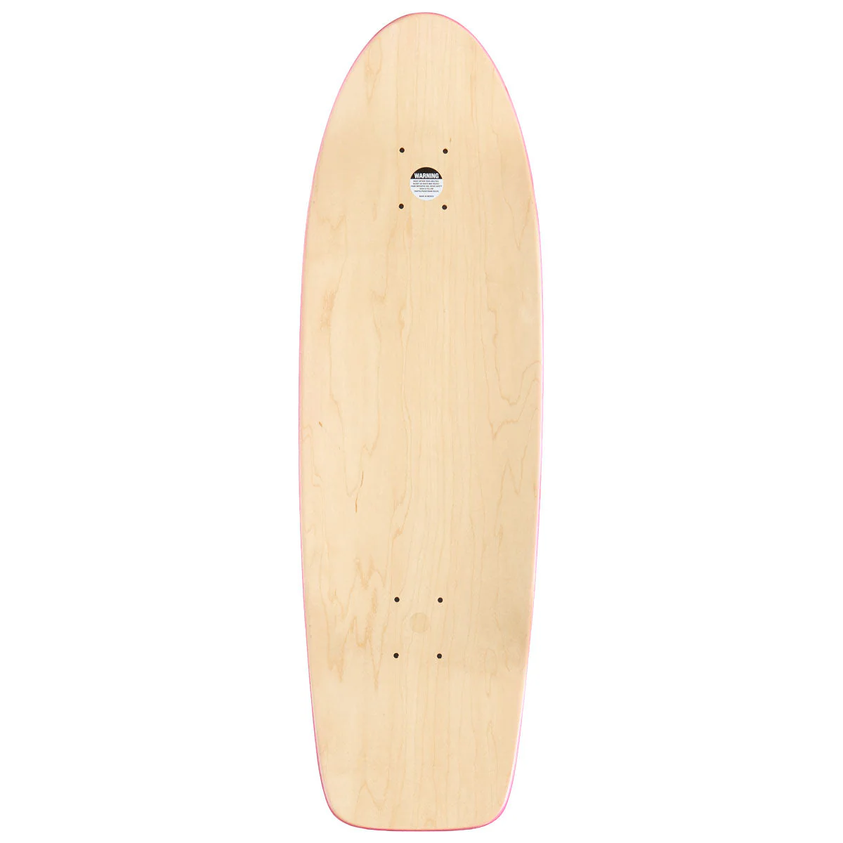Dogtown Red Dog OG 70s Rider Skateboard Deck - Natural/Transparent Purple Fade - 9.135" - Image 2
