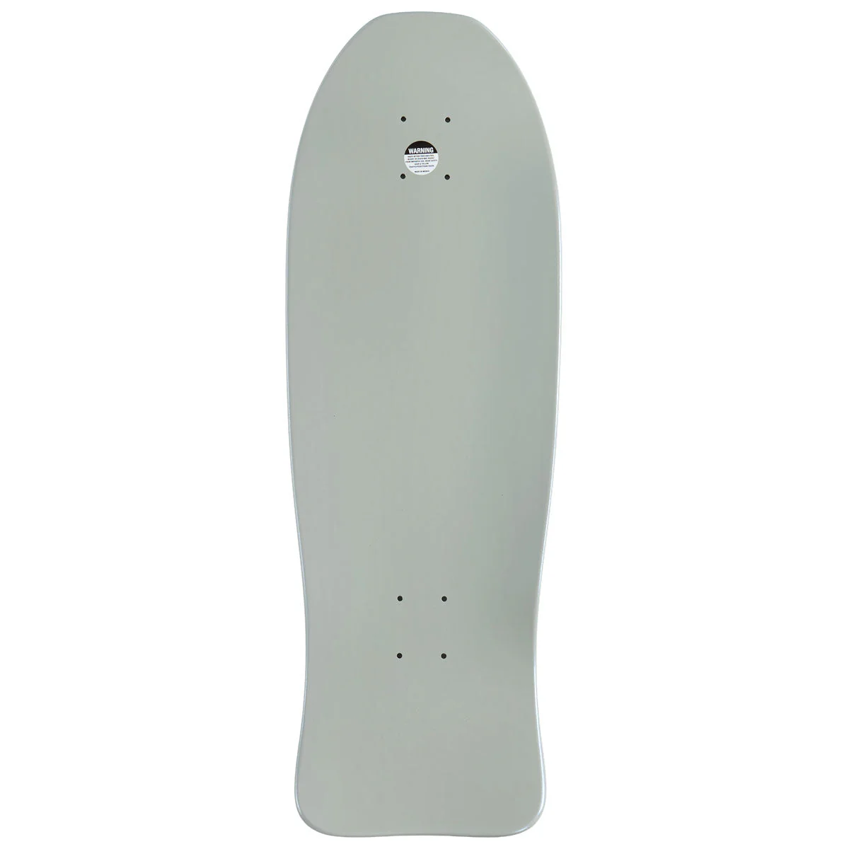 Dogtown x Suicidal Skates Pool Skater 80s Reissue Skateboard Deck - Grey Full Dip/Blue Pearl - 10.125" - Image 2