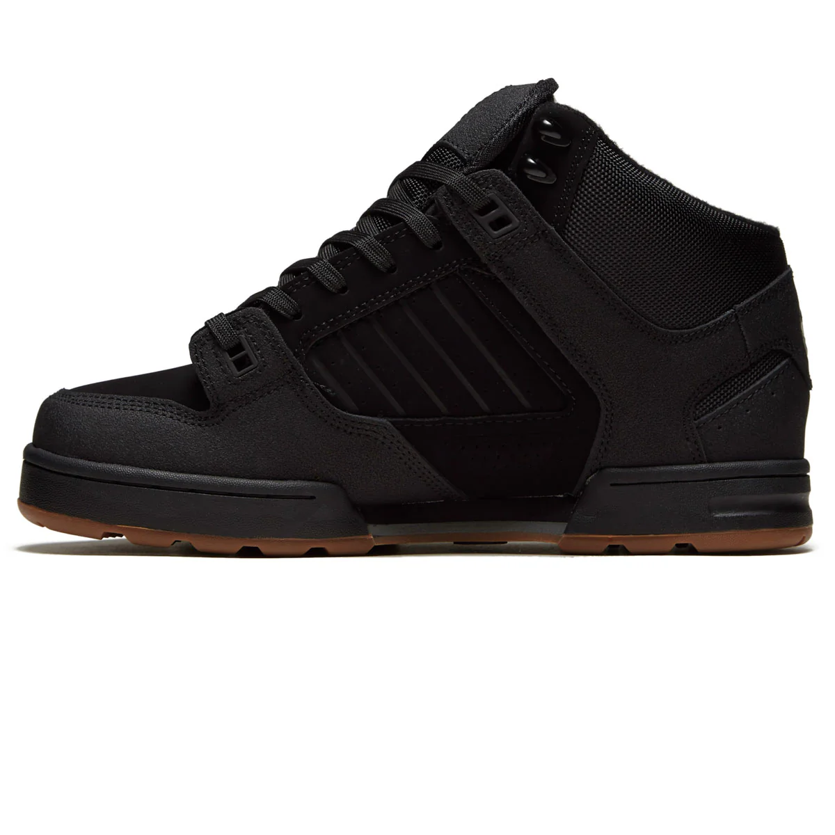 DVS Militia Boots - Black/Black/Gum/Nubuck - Image 2