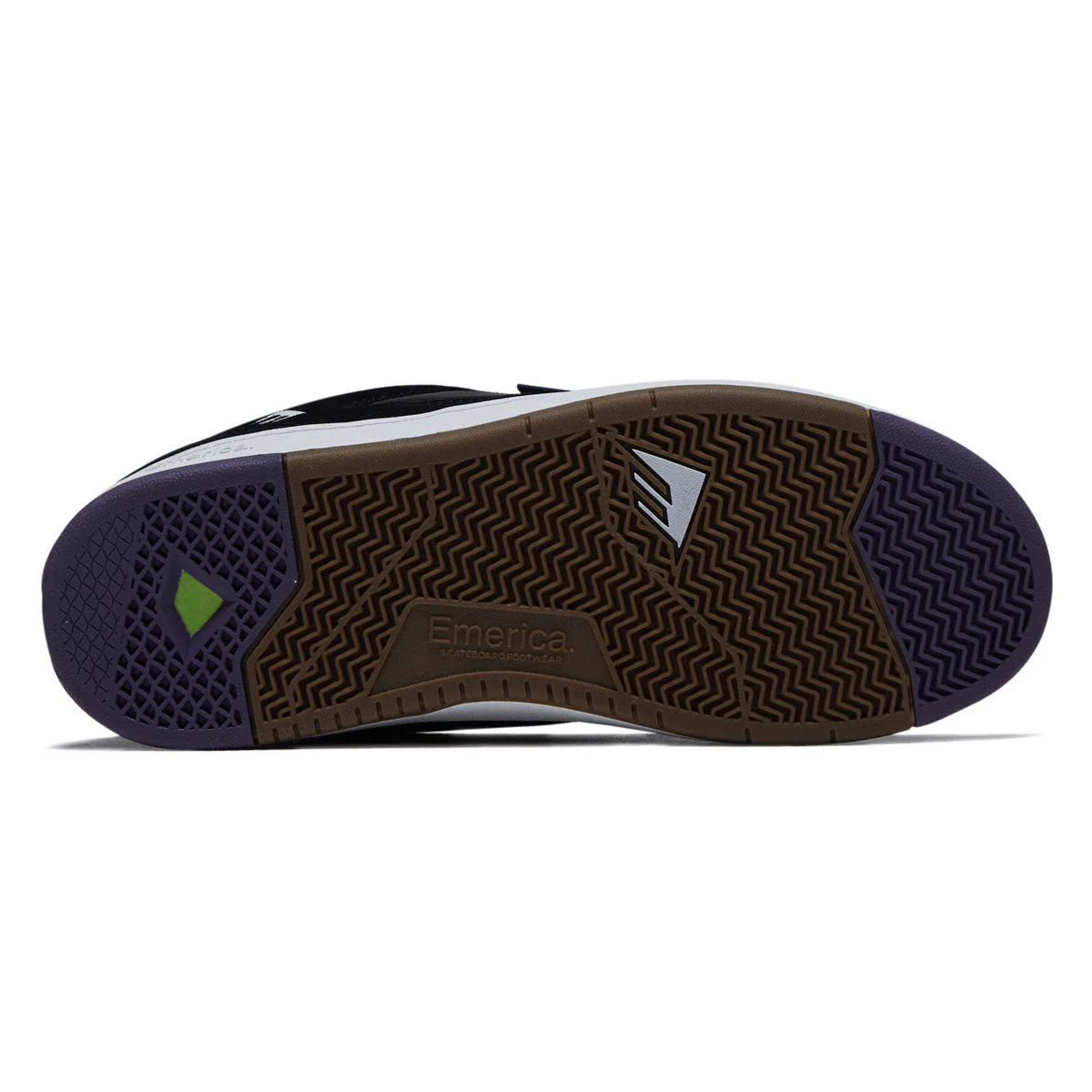 Emerica Mute Shoes - Black/White/Gum - Image 3