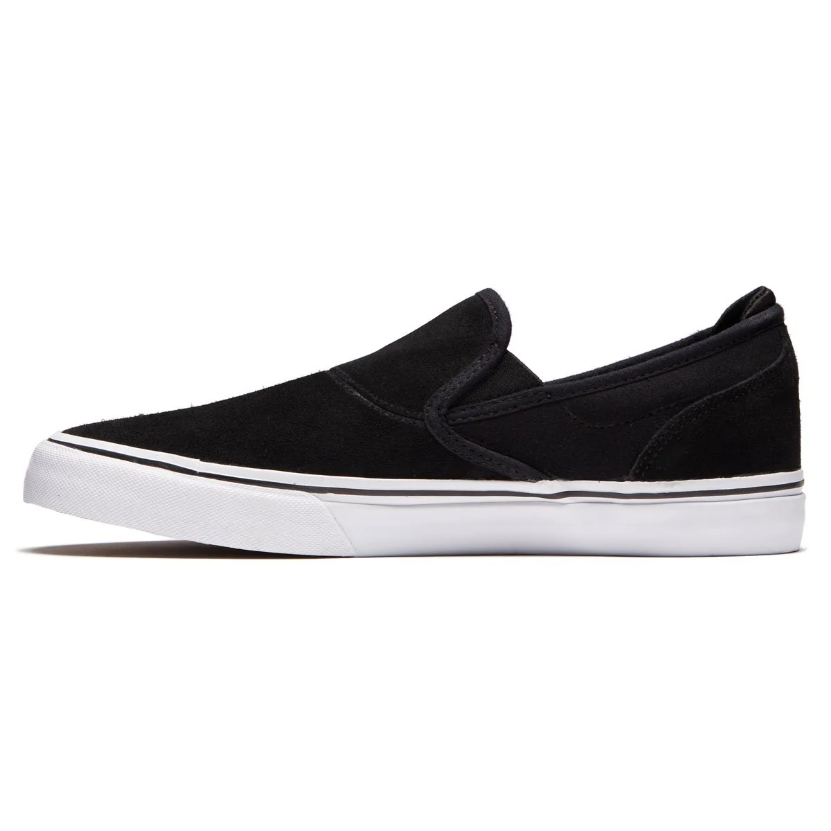 Emerica Wino G6 Slip-On Shoes - Black/White/Gold - Image 2