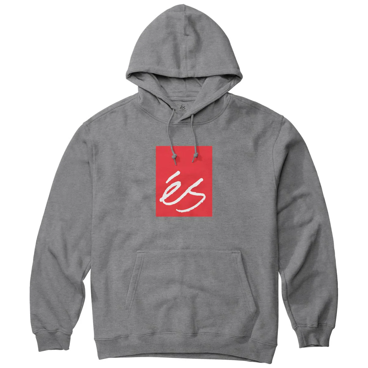 eS Main Block Fleece Hoodie - Grey/Heather